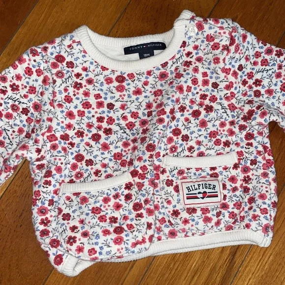 Tommy Hilfiger hone baby bb Burberry bunny outfit 2piece set bundle lot 12 18 mo - Picture 3 of 7